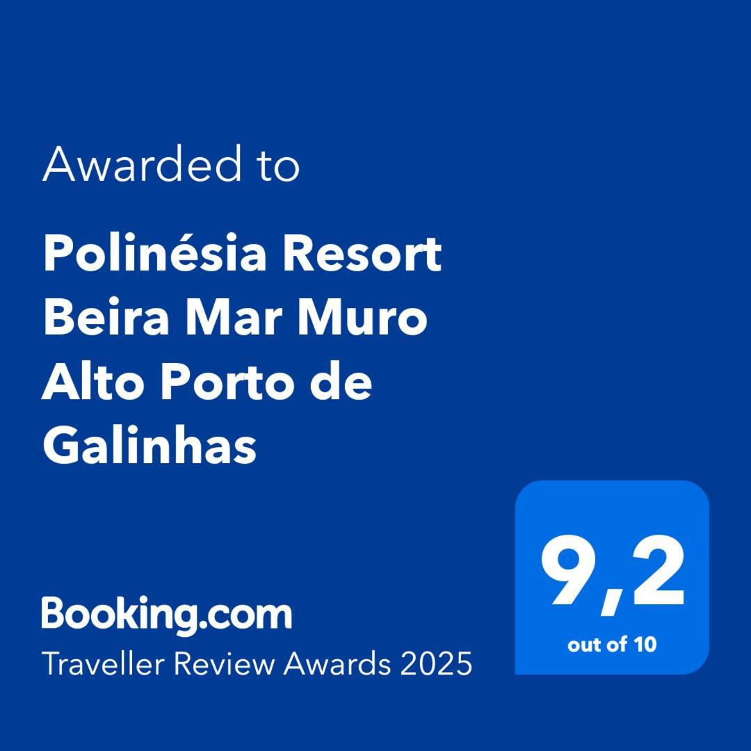 Polinesia Beira Mar Muro Alto Porto de Galinhas